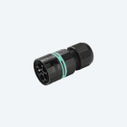 TECHNO SRL - TLHTHB.387.A5B MINI-CONNECTOR PLUG 5P SCREW D7-12 IP68