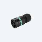 TECHNO SRL - TLHTHB.387.A2A MINI-CONNECTOR PLUG 2P SCREW D7-12 IP68