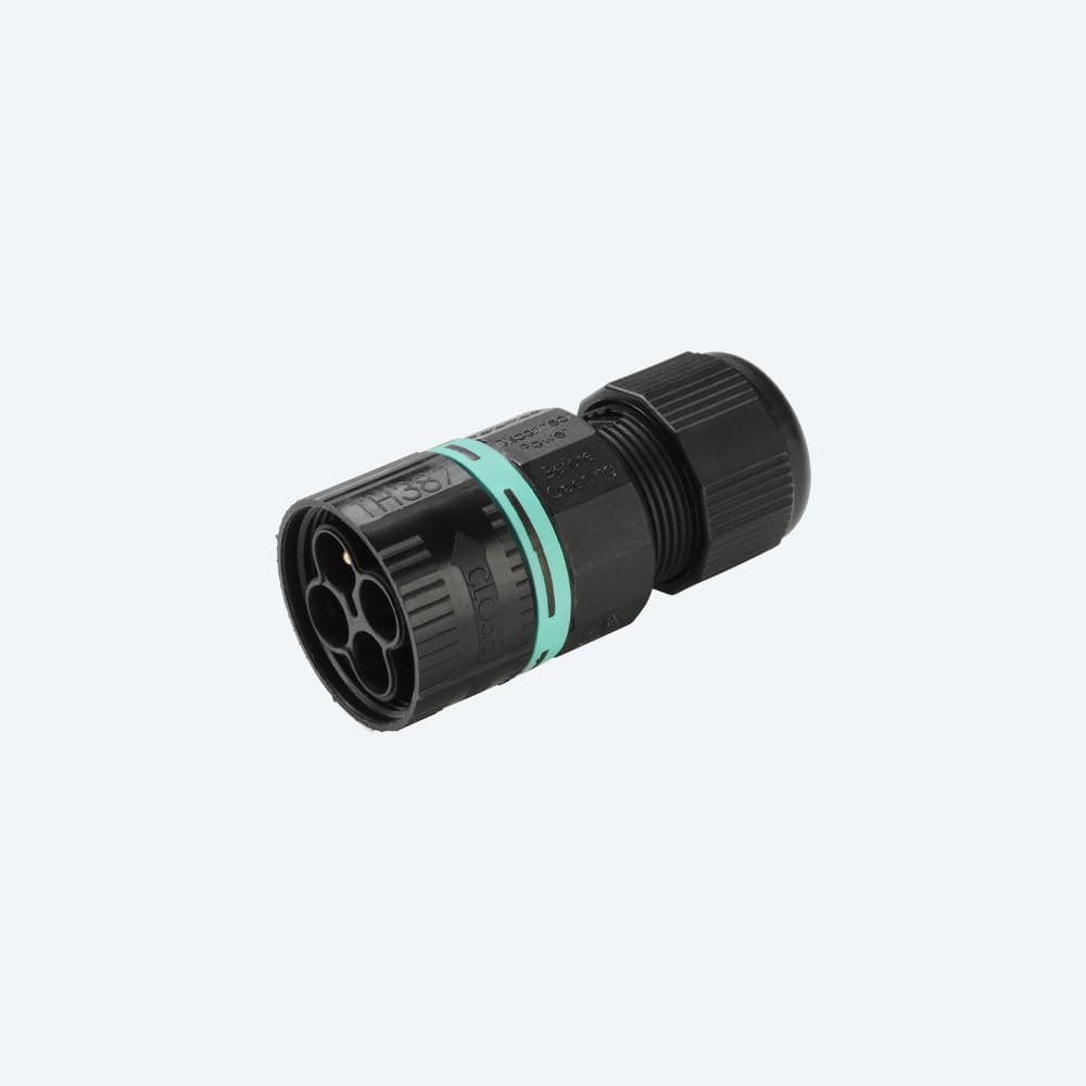 TECHNO SRL - TLHTHB.387.A2A MINI-CONNECTOR PLUG 2P SCREW D7-12 IP68