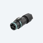 TECHNO SRL - TLHTHB.389.A4E CONNECTOR PLUG 4P SCREW 2-3/L-N-PE