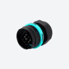 TECHNO SRL - TLHTHB.406.A8A CONNECTOR PANEL PLUG 8P SCREW