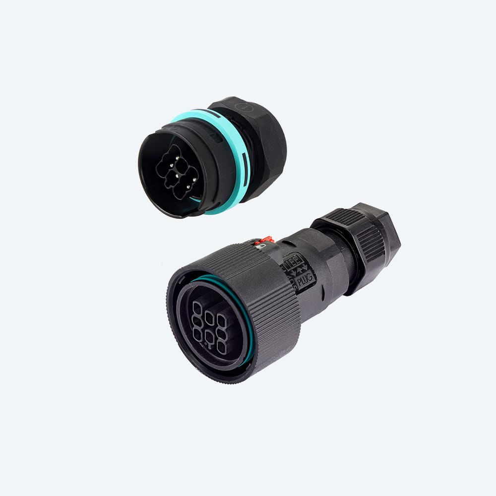 TECHNO SRL - TLHTHB.406.A8A.R KIT TH406 CONNECTOR 8P SCREW