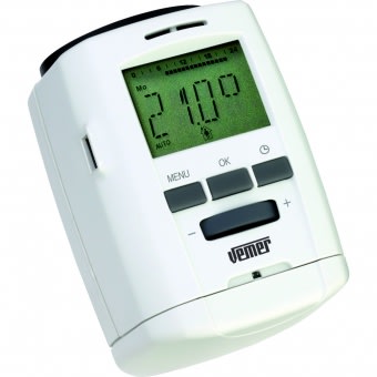 VEMER SPA - VEMVE740700 THERMOPRO CRONOTERMOSTATO PER RADIATORI