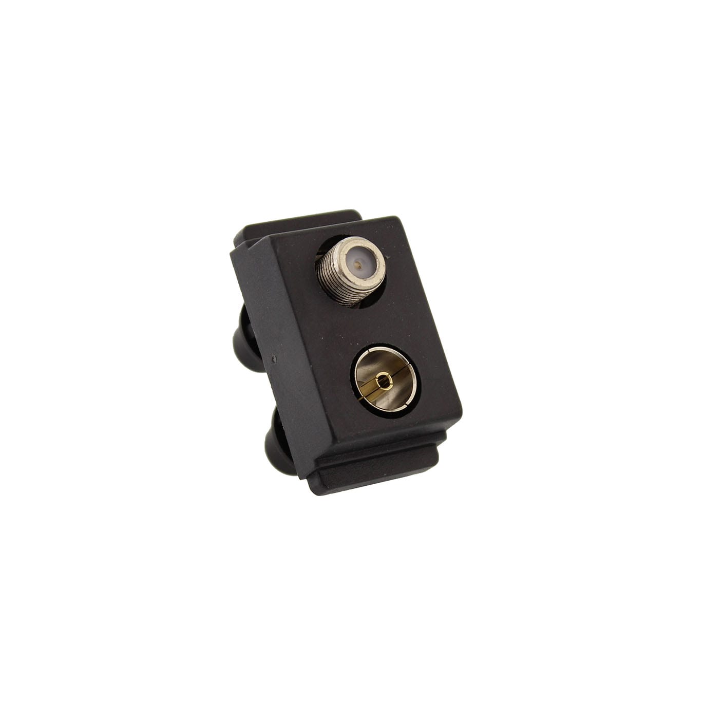 FAIT SRL - FIT5122605 TL/FI - PRESA DOP. FF + IECF COMP.TICINO LIVING