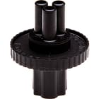 TECHNO SRL - TLH600012200 MODULES ADAPTER-CAP FOR 3P CONNECTOR