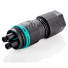 TECHNO SRL - TLHTHB.387.B4A.L MINI-CONNECTOR SOCKET 4P SCREW D7-13,5 I
