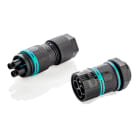 TECHNO SRL - TLHTHB.387.N4A.L.R KIT MINI-CONN PLUG-PAN S. 4P IP68 M20 NU