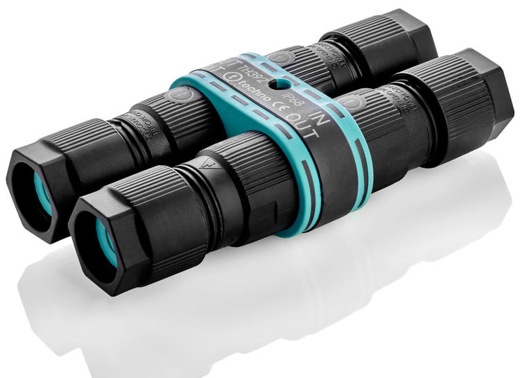 TECHNO SRL - TLHTHB.392.A4A.L MINI-DISTRIBUTOR 4WAYS 4P SCW D7-13,5 IP