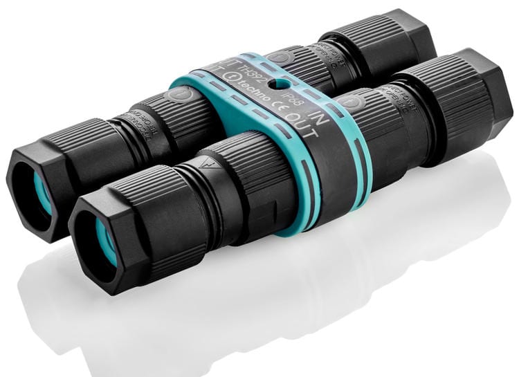 TECHNO SRL - TLHTHB.392.A4A.L MINI-DISTRIBUTOR 4WAYS 4P SCW D7-13,5 IP