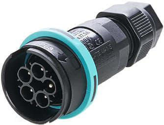 TECHNO SRL - TLHTHB.405.A2A CONNECTOR PLUG 5P SCREW D7-14 IP68