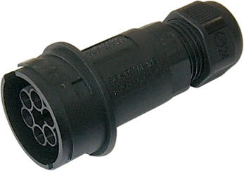 TECHNO SRL - TLHTHB.405.A2E CONNECTOR PLUG 6P SCREW D7-14 IP68