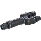 TECHNO SRL - TLHTHR.399.S9L KIT CONNECTOR Y 3+3P SCREW D6-17 IP68