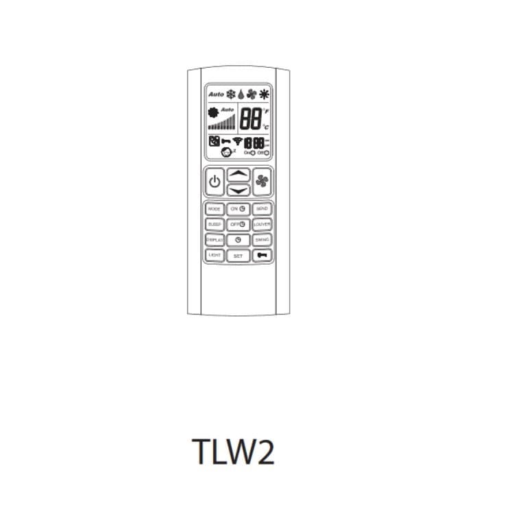 AERMEC - AEWTLW2 TELECOMANDO FCW 213-413