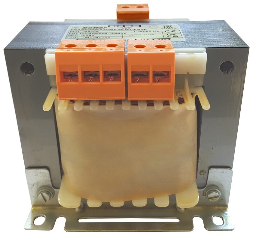 BOTTER ELETTROTECNIC - BOTTM1050508 TRASFORMATORE MONOFASE 630VA 230/400/415