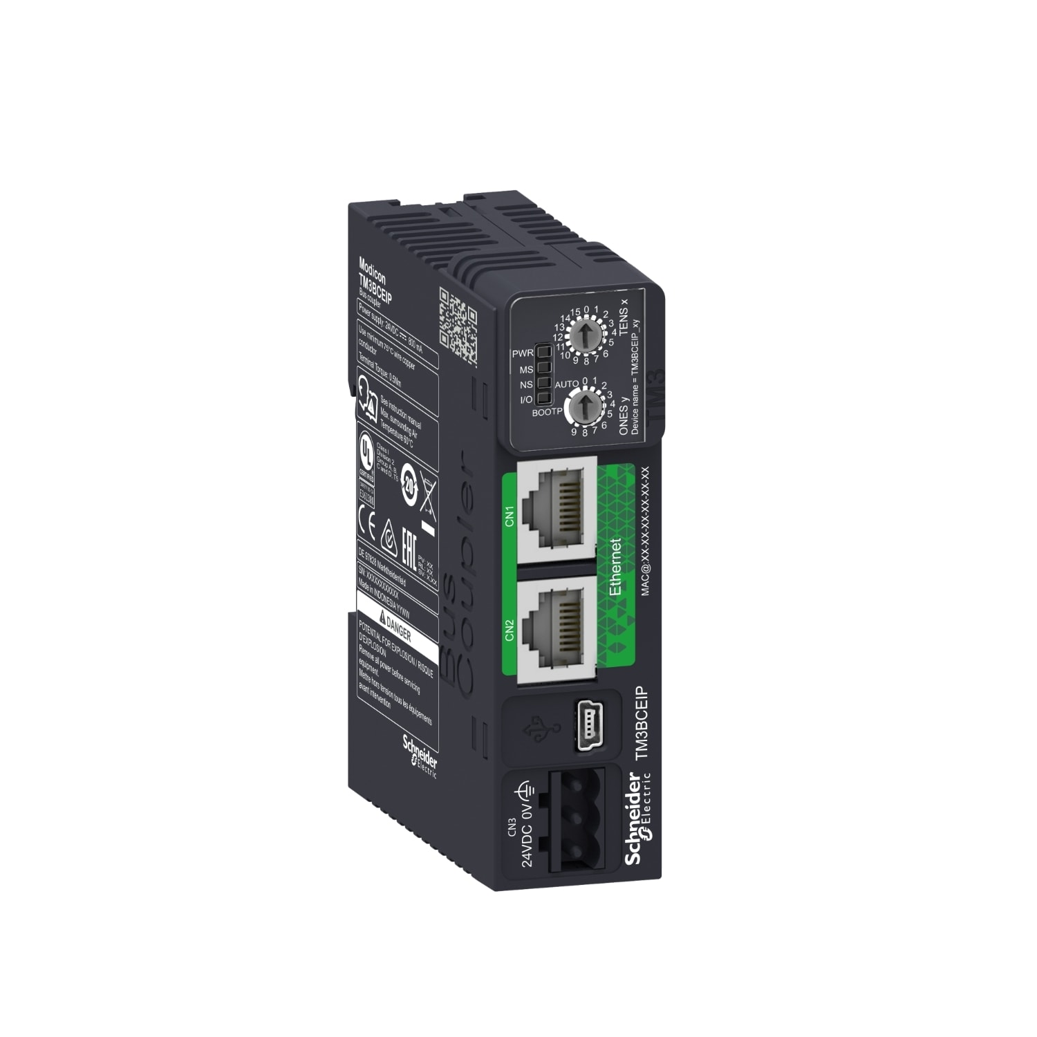 SCHNEIDER ELECTRIC - SNRTM3BCEIP MODULO TM3 INTERFACCIA ETHERNET