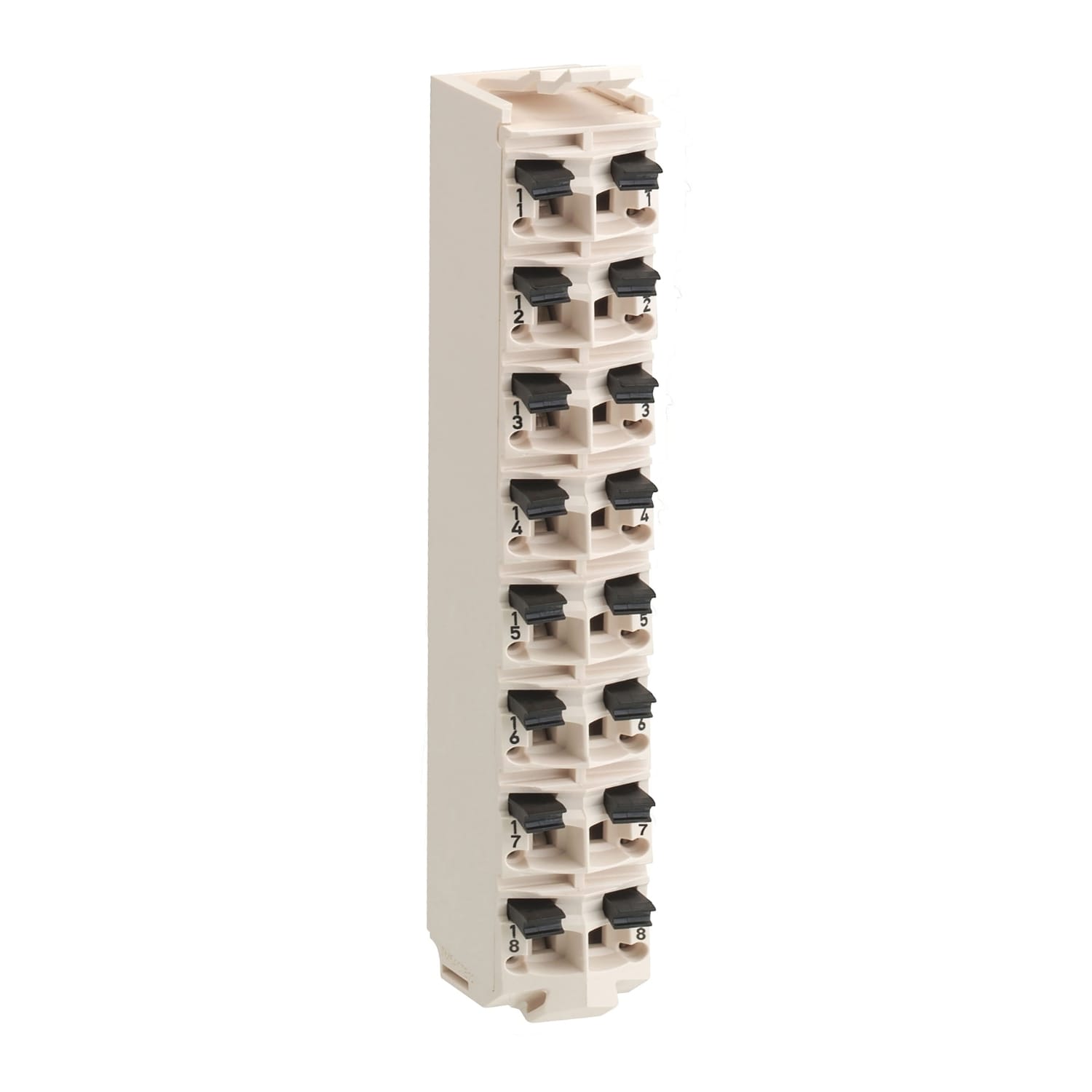 SCHNEIDER ELECTRIC - SNRTM5ACTB16 Morsettiera - 16 contatti - bianco - 1 pz