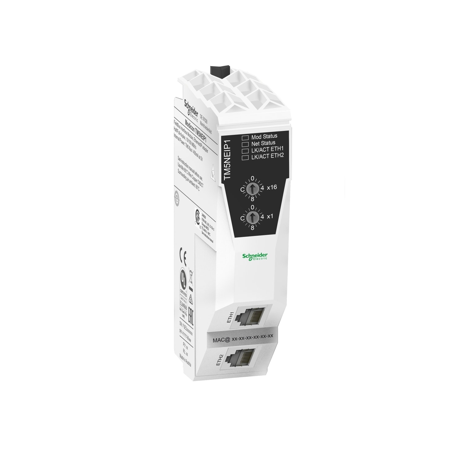 SCHNEIDER ELECTRIC - SNRTM5NEIP1 MODULO ETHERNET/IP FIELDBUS INTERF. TM5