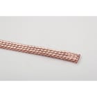 TEKNOMEGA SRL - TKGTPR1000 TRECCIA PIATTA RAME ROSSO 4MMQ L25M