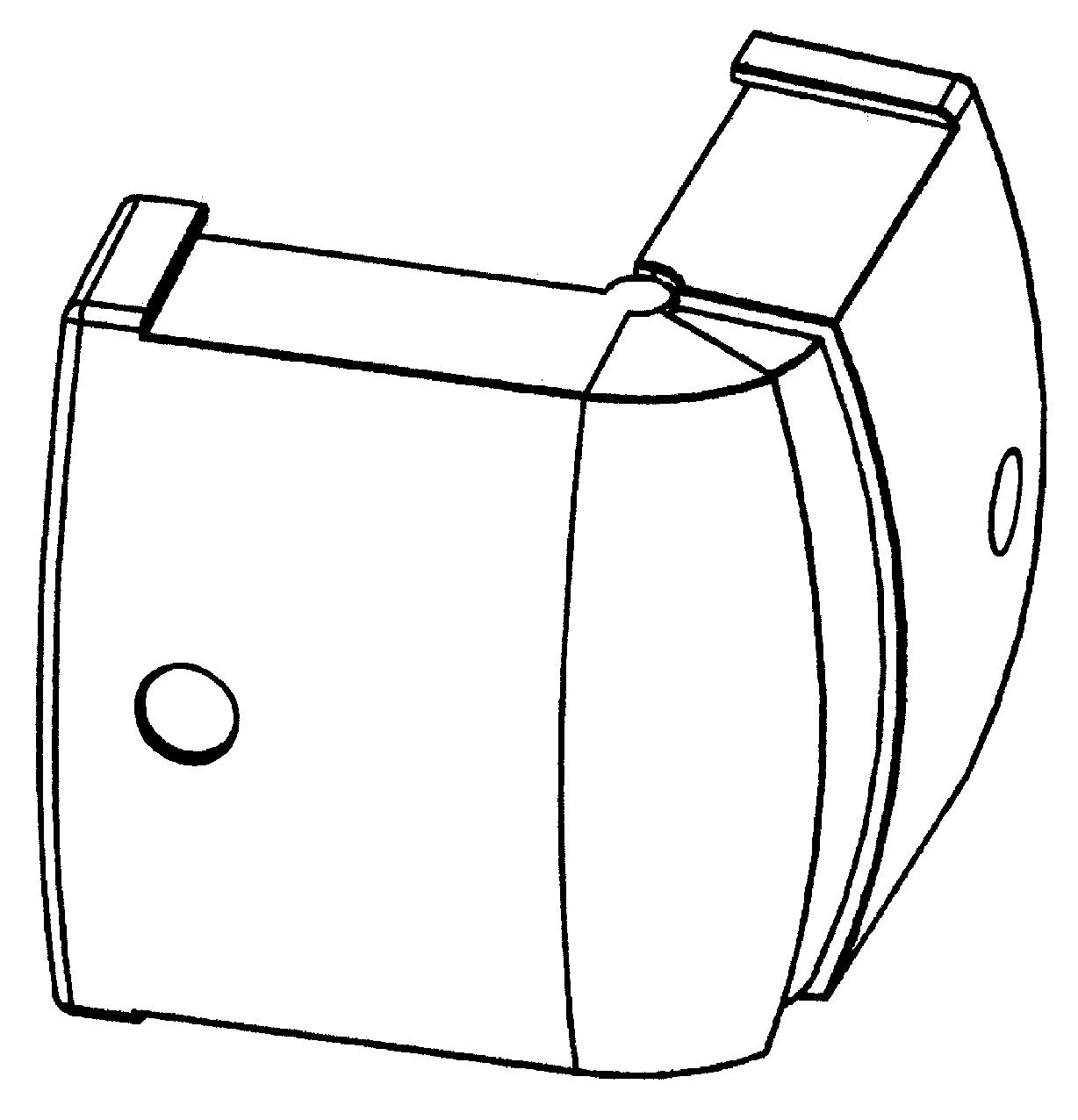 CANALPLAST - CANTRS10AL ANGOLO EST.TR2000 ALLUMINIO