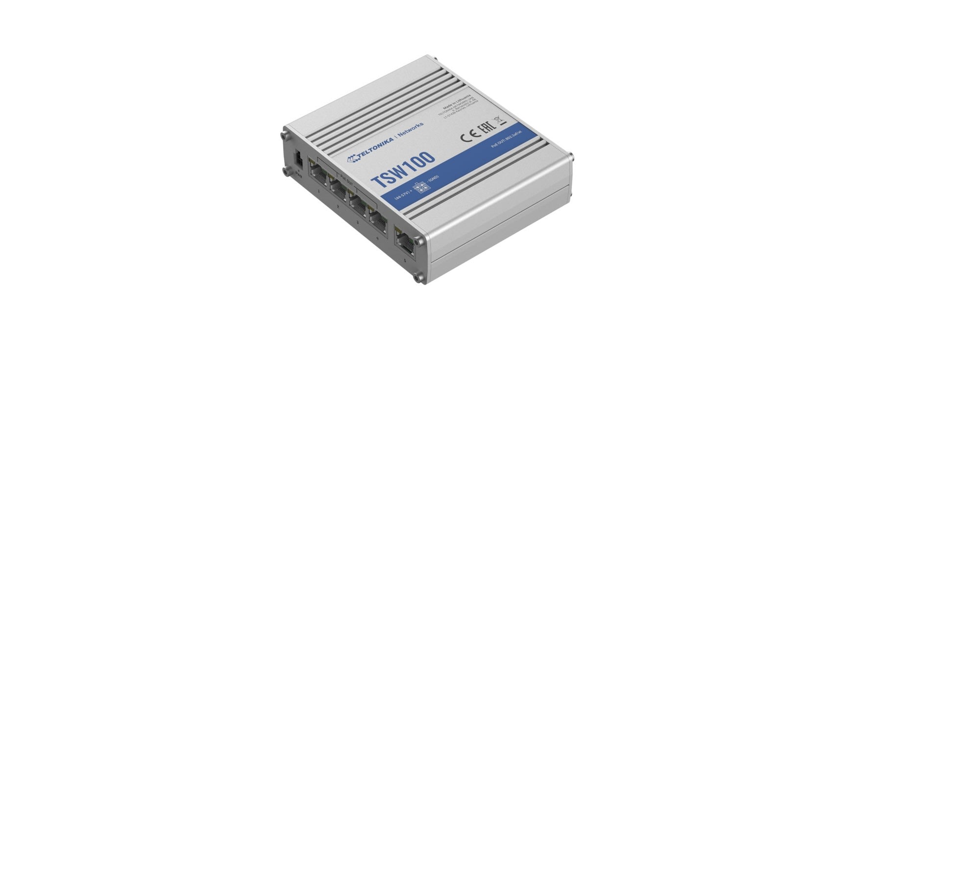 TELTONIKA NETWORKS - TTKTSW100010000 SWITCH 5 PORTE LAN 10/100 POE