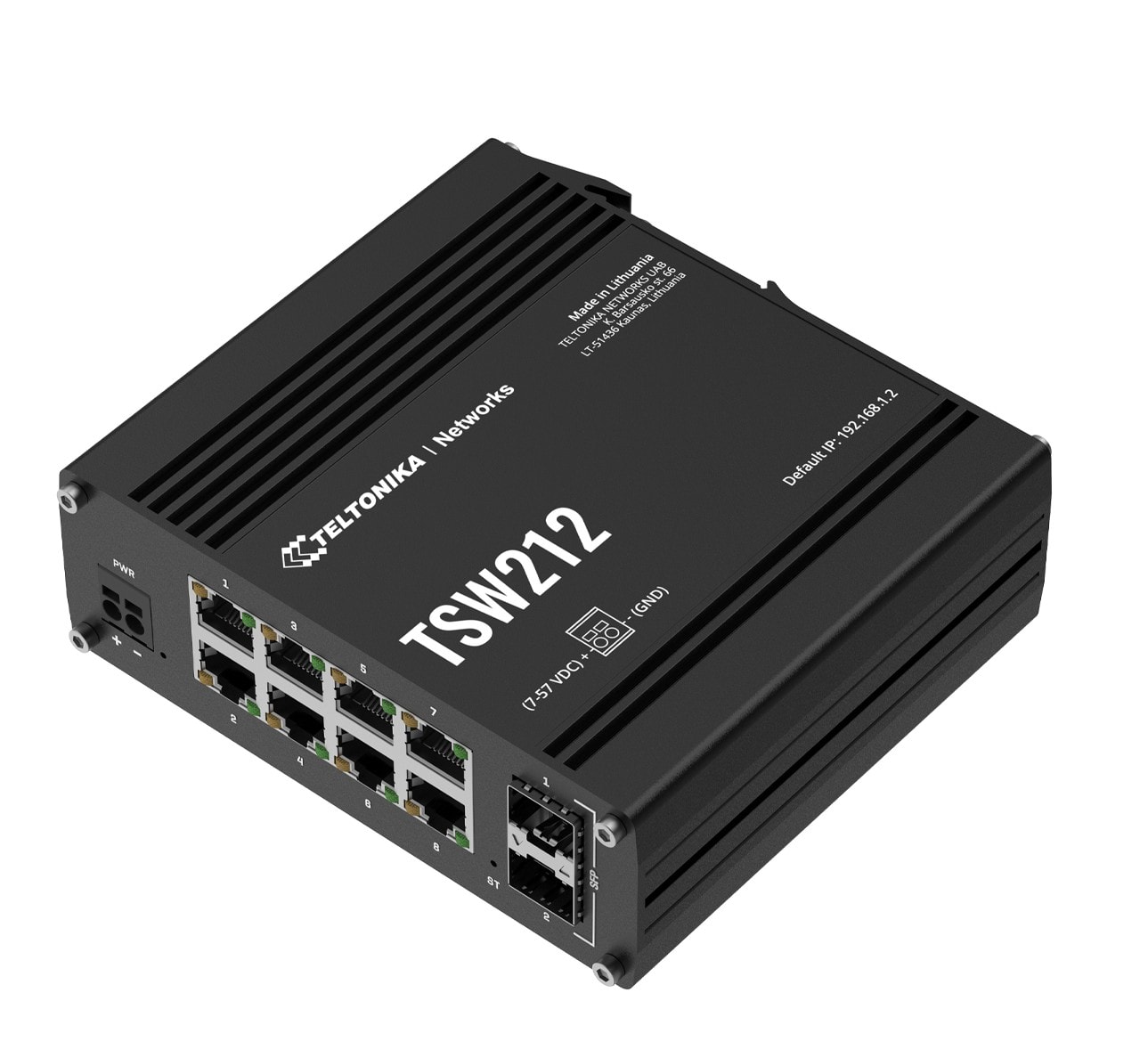 TELTONIKA NETWORKS - TTKTSW212000000 SWITCH 8 PORTE LAN + 2 PORTE SFP + L2 +