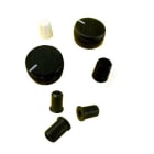 TECNEL TECNOLOGIE EL - TTETE0351 MANOPOLA PRESSIONE DIAM. 6 MM NERA