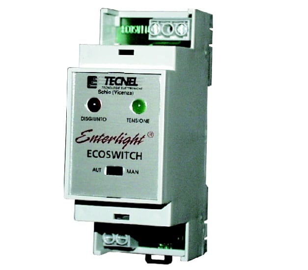 TECNEL TECNOLOGIE EL - TTETE7790 INTERRUTTORE ECOLOGICO ECOSWITCH 16A DIN