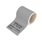 CEMBRE SPA - CEM8506010SVYG FILM CONTINUO, PER STAMPANTI A TRASFERIMENTO TERMICO, SU ROTOLO, FILM PVC PER ESTERNO