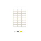 CEMBRE SPA - CEM8400031YVYG ETICH.TTL 15,00X78,00 MM.IN YVYG SU ROTO