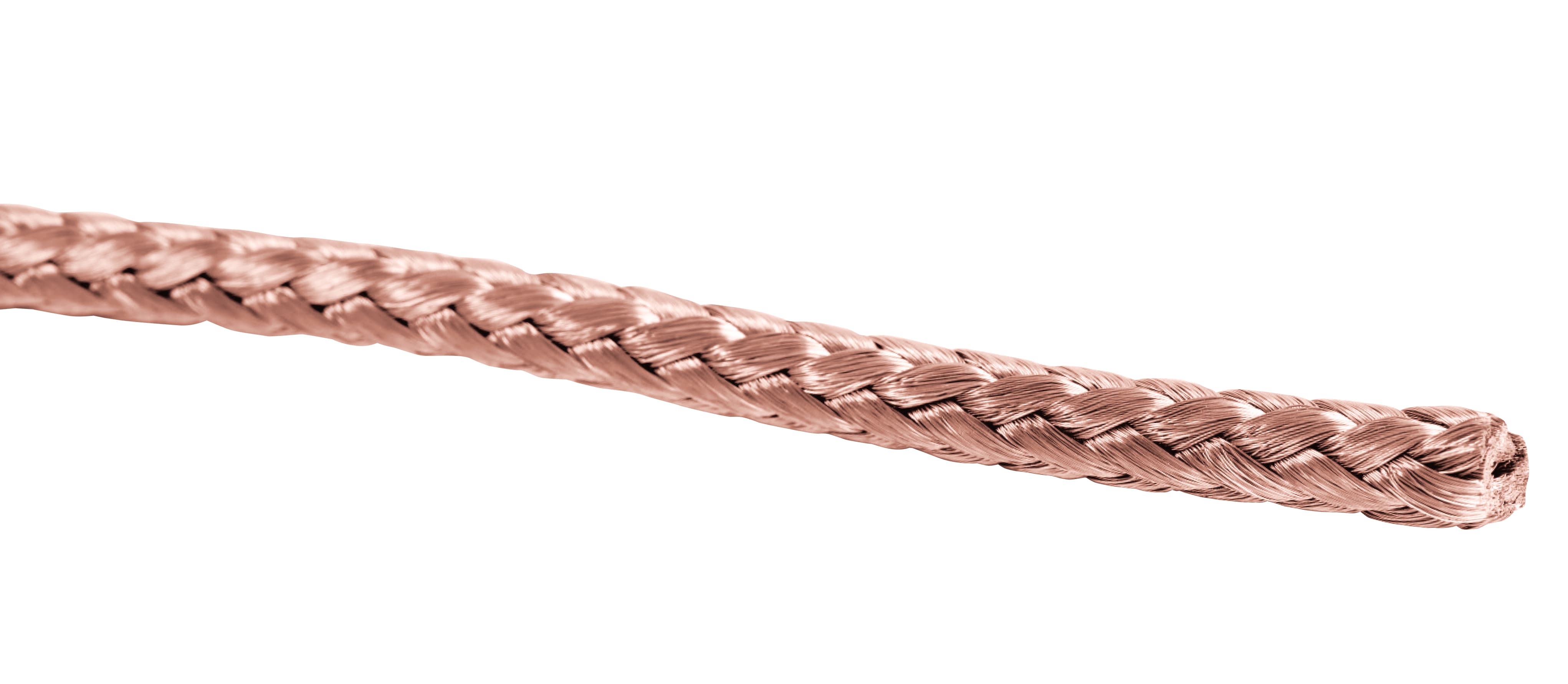 TEKNOMEGA SRL - TKGTTR1020 TRECCIA TONDA RAME ROSSO 35MMQ L25M