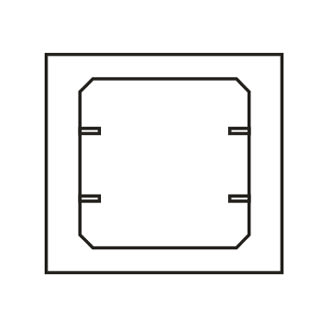 A.T.E.C. SRL - TUTTU AC10MC ADATT X COM 35X35 AXOLUTE ETERIS SILVER