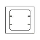 A.T.E.C. SRL - TUTTU AC13B ADATT X COM 35X35 VIM PLANA BIANCO