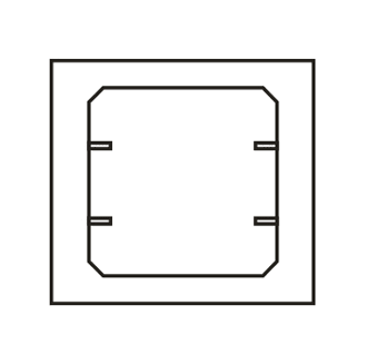 A.T.E.C. SRL - TUTTU AC13B ADATT X COM 35X35 VIM PLANA BIANCO