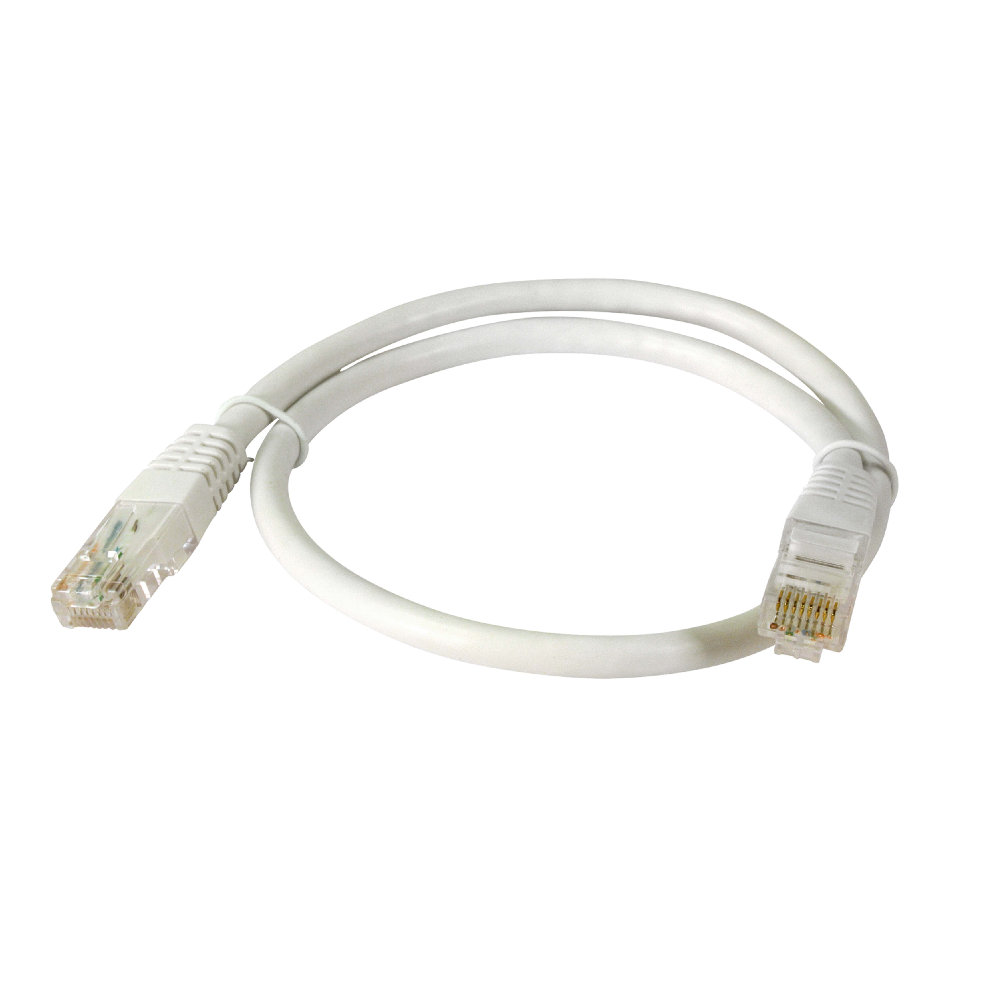 TELEVES ITALIA SRL - TVV209011 PATCH CORD CAT6 UTP CU PVC BI.0,5M