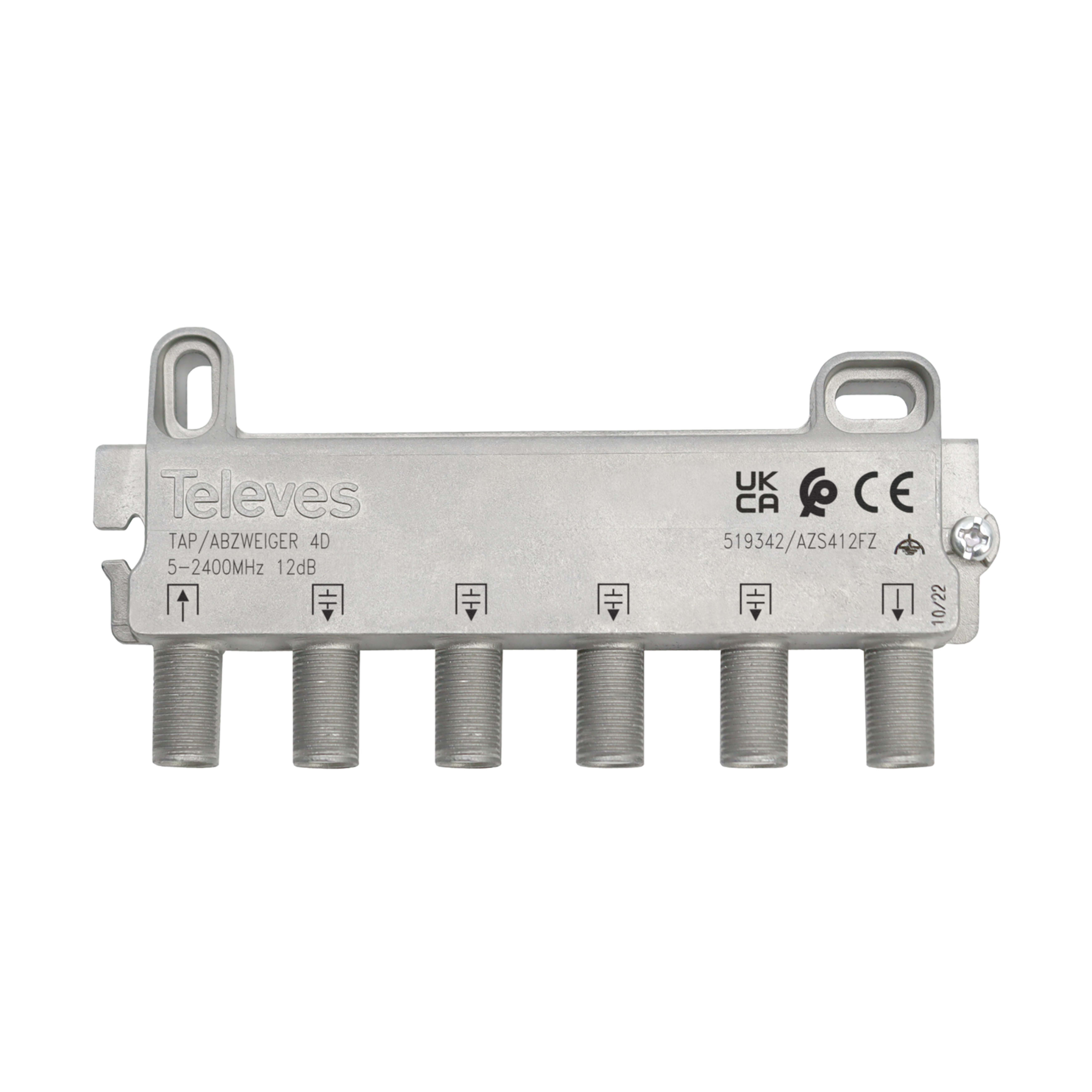 TELEVES ITALIA SRL - TVV519342 DERIVATORE 5...2400MHZ F 4VIE 12DB