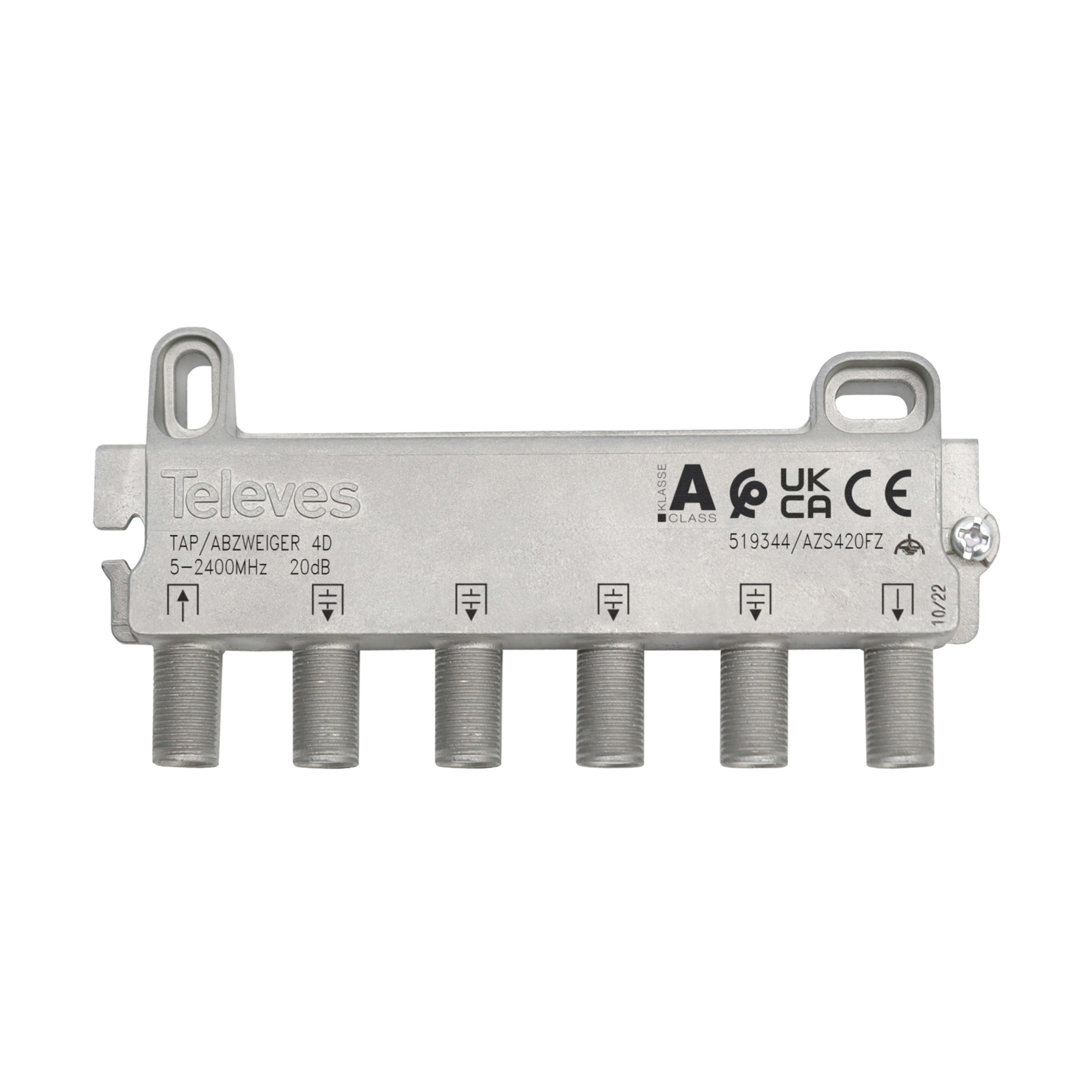 TELEVES ITALIA SRL - TVV519344 DERIVATORE 5...2400MHZ F 4VIE 20DB
