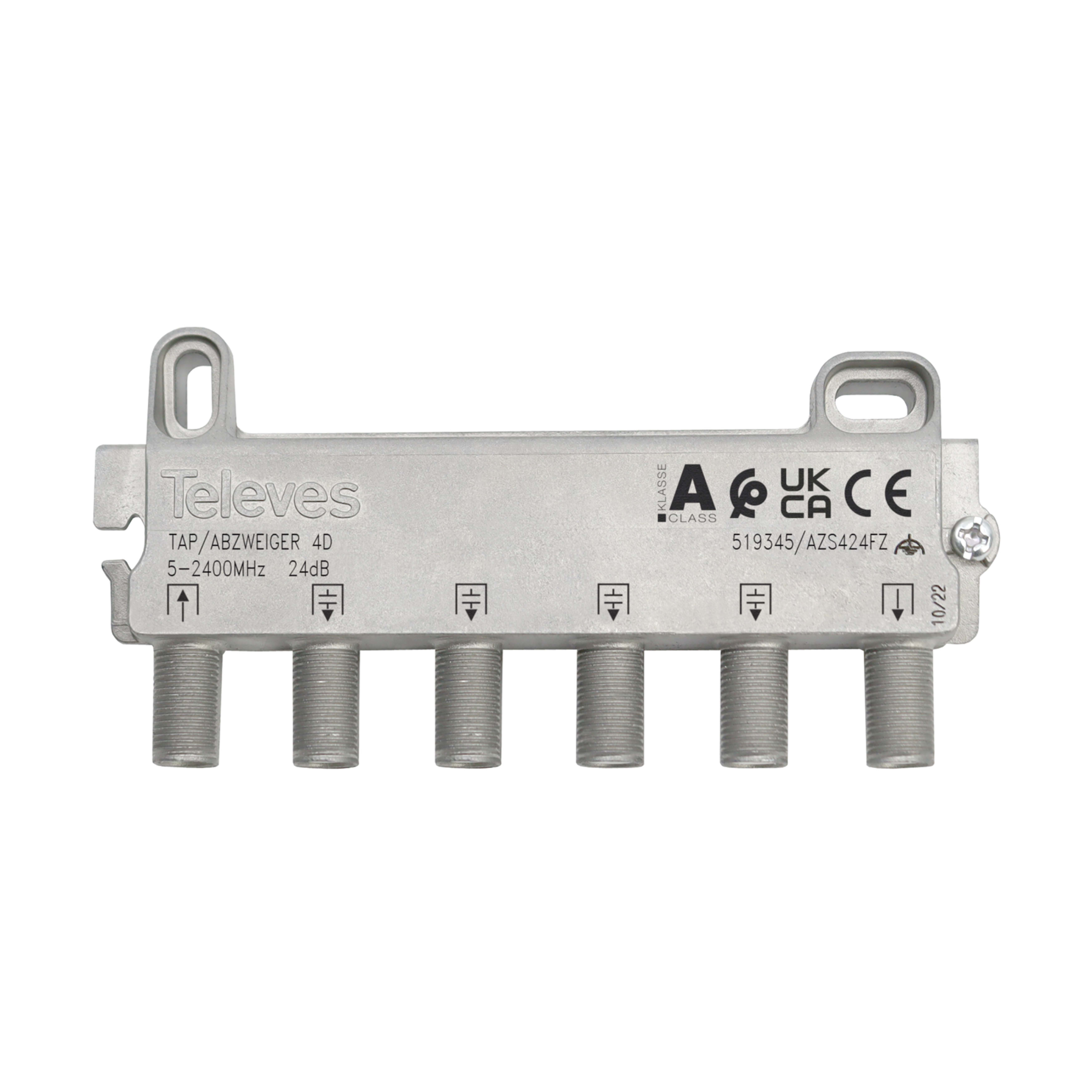 TELEVES ITALIA SRL - TVV519345 DERIVATORE 5...2400MHZ F 4VIE 24DB
