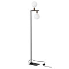 ROSSINI - RSSTWI005NOTS PIANTANA NERO/OTTONE SATINATO E27 IP20