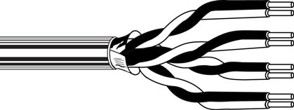 ITC INDUSTRIA TECNIC - ITCTX26-GRM100 TELEF. TR/R2-2 COPPIE GRIGIO AF MAT.100