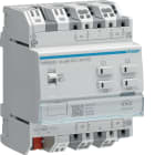 HAGER - HAGTYAS624D MOD.KNX-SEC VENEZ 4 OUT 6A DC1 24VCC 4M
