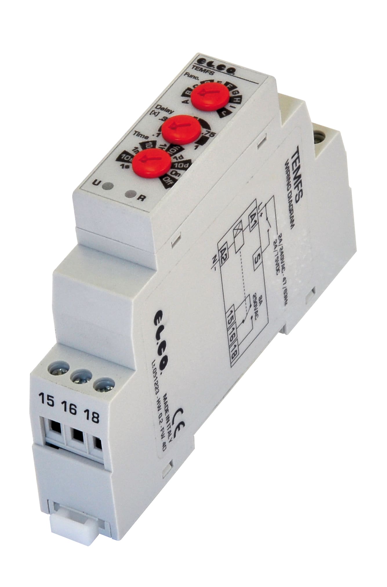 EL.CO. SRL - ECL660003 TEMP. MULTIFUNZIONE  MOD.TEMFS