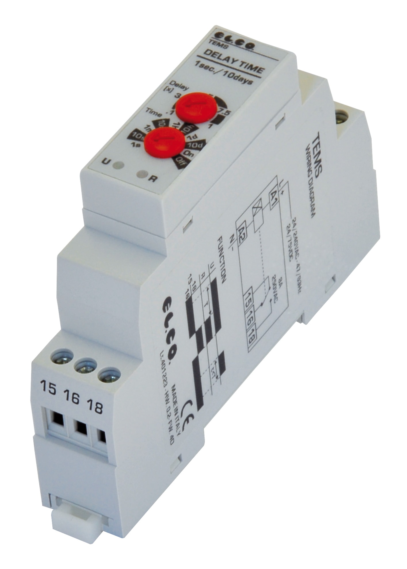 EL.CO. SRL - ECL660002 TEMP. MULTISCALA MOD. TEMS