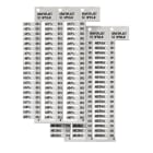 GRAFOPLAST SRL - GRASIHF50GWMC TESSERA A BANDIERA SIEMENS 7X5MM MC= 255