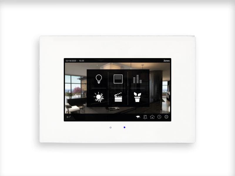 EELECTRON SPA - EEXTP70I12KNX-GL-1 TOUCH PANEL KNX 7 IP+VIDEOC - GL WT