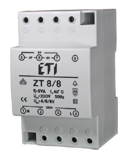 ITALWEBER SPA - ITW2411013 TRASFORMATORE 15VA 230V 12-12-24V
