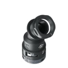 TEAFLEX - TEAU6BBF17P13 CURVA 45?IP66 BF17 PG13 NERO