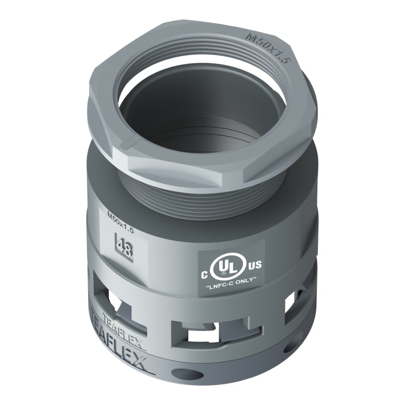 TEAFLEX - TEAU6GSM48M50 RACC.GRIGIO IP66 SM48 M50X1,5