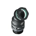 TEAFLEX - TEAU8BBF48M50 CURVA 45?IP68 BF48 M50 NERO