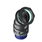TEAFLEX - TEAU8BBF48P48 CURVA 45?IP68 BF48 PG48 NERO