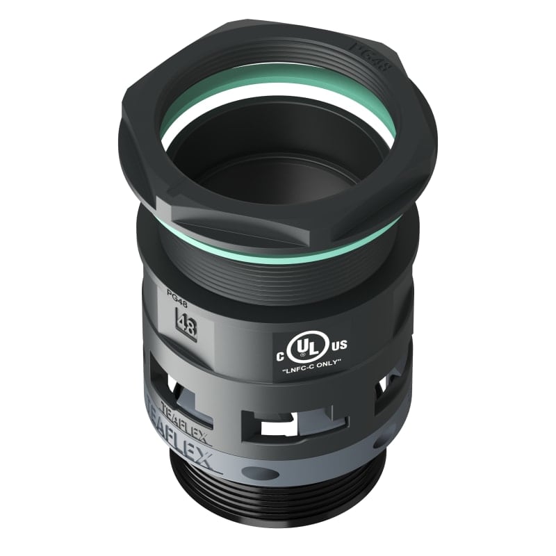 TEAFLEX - TEAU8BSM48P48 RACC.NERO IP68 SM48 PG48